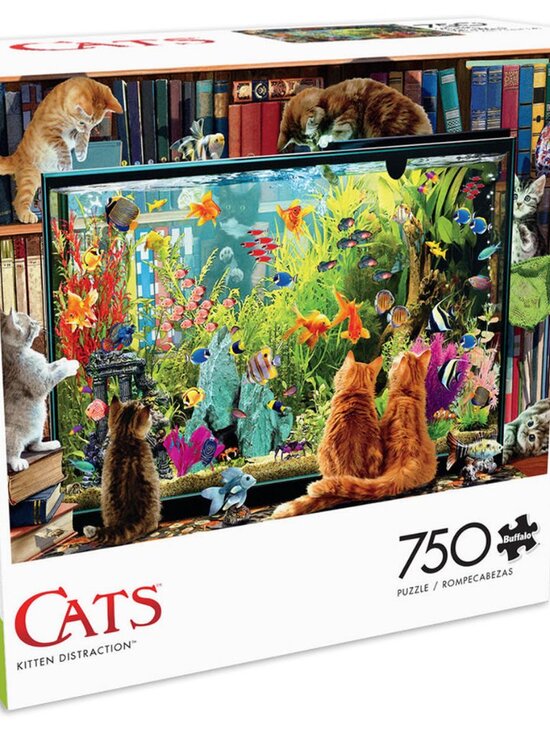 Buffalo David Bitton Other - Buffalo Games Kitten Distraction Puzzle (750 pieces)